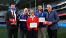AFL and Telstra launch Touch and Track technology at Marvel Stadium