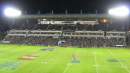 LED lighting system live at Mt Smart Stadium